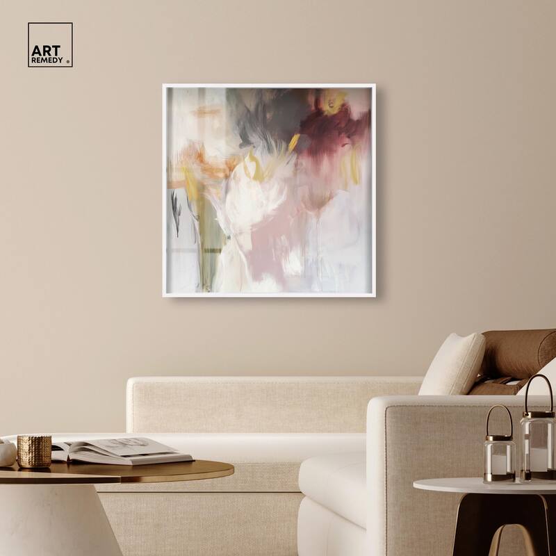 Painterly Energy Shadowbox by Art Remedy
