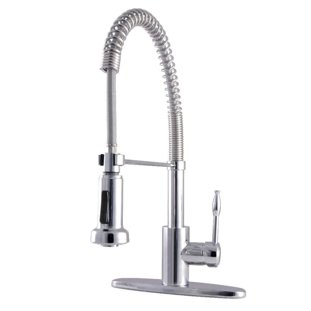 Kingston Brass Nustudio 1.8 GPM Standard Pre-Rinse Pull Down Kitchen
