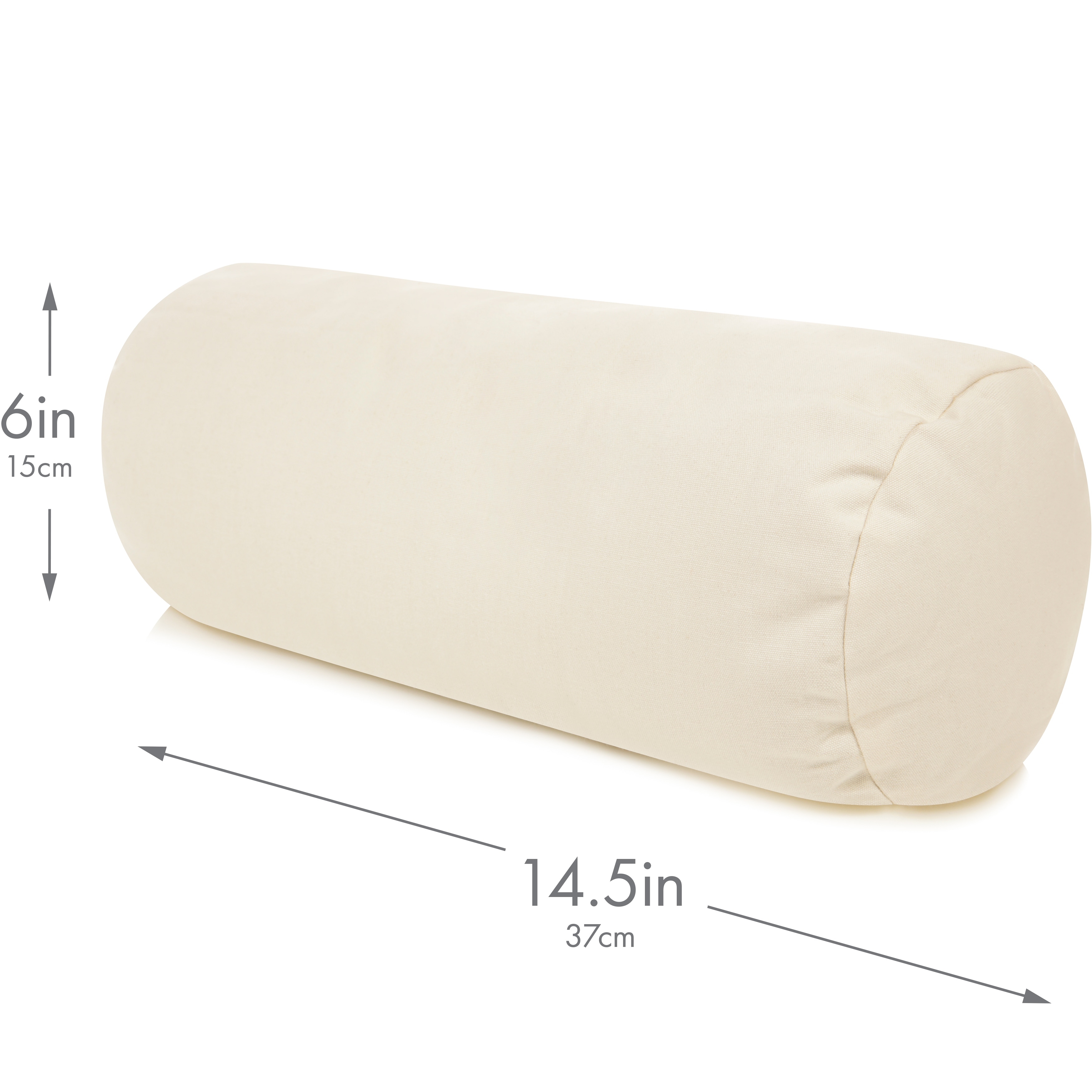 Buckwheat Hull Neck Roll Pillow Stress Neck Tension Relief