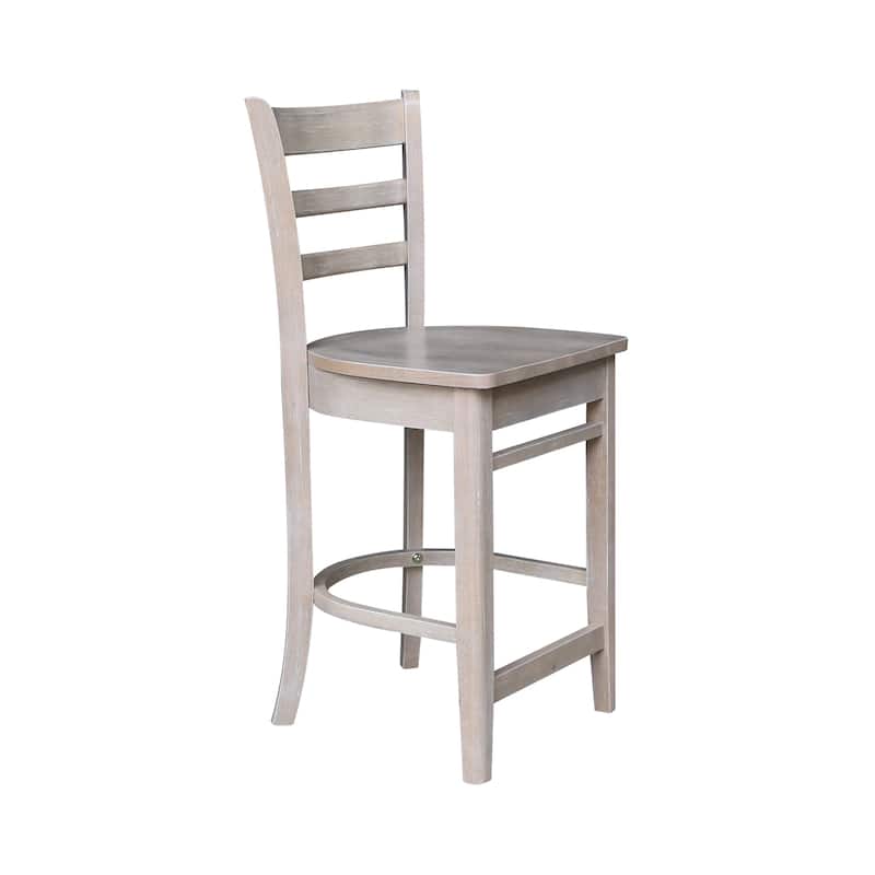 International Concepts Solid Wood Emily Dining Stool