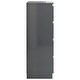 preview thumbnail 15 of 22, vidaX Sideboard Engineered Wood Storage Dresser Side Cabinet Multi Colors