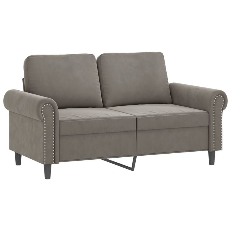 vidaXL Sofa Chair Living Room Accent Upholstered Chair with Armrest Velvet
