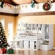 preview thumbnail 18 of 30, Full Size Wooden Loft Bed Big Storage With Under-Bed Desk,2 Spacious Drawers,Shelves,2 Storage Compartments