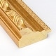 preview thumbnail 4 of 4, Beveled Wood Wall Mirror, Versailles Gold - Outer Size: 32 x 26 in