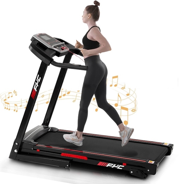 Merax l510c folding electric 2024 treadmill motorized running machine