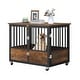 preview thumbnail 6 of 7, Moasis Industrial Heavy Duty Dog Crate Kennel with 2 Doors