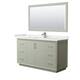 Option Light Green / White Quartz Top / Brushed Nickel