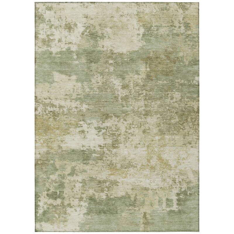 Machine Washable Indoor/ Outdoor Modern Jenna Chantille Rug