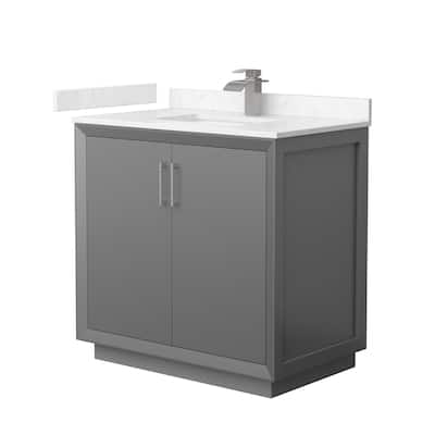 Wyndham Collection WCF414136S-VCA-UNSMXX Strada 36" Free Standing