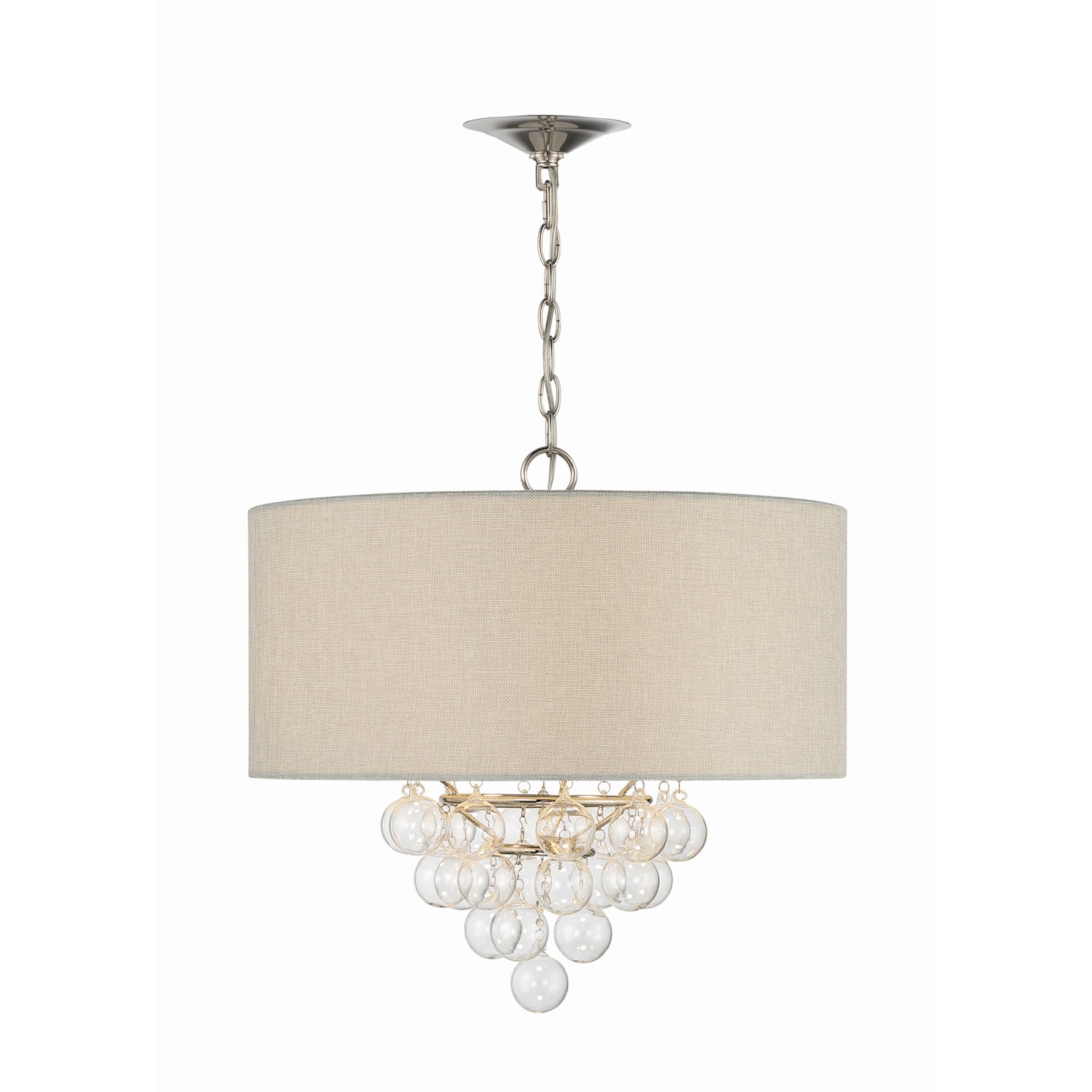 Statement drum chandelier on sale
