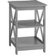 preview thumbnail 28 of 67, Convenience Concepts Oxford End Table with Shelves