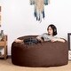 preview thumbnail 29 of 51, Jaxx 5-ft. Giant Bean Bag Chair Chocolate