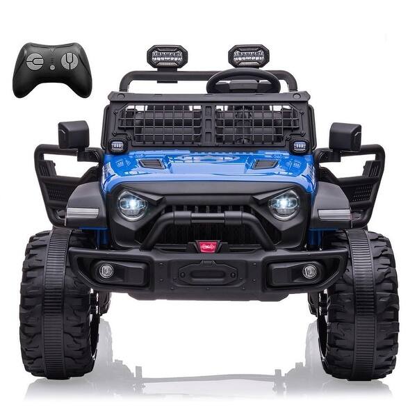 slide 2 of 7, 2 Seater Kids Ride-On Electric Truck