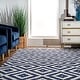 preview thumbnail 36 of 93, Nuloom Kellee Hand Tufted Geometric Wool Area Rug