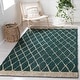 preview thumbnail 7 of 93, SAFAVIEH Handmade Natural Fiber Bethia Casual Jute Trellis Rug 3' x 5' - Dark Green/Natural - Rectangle