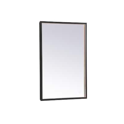 Indigo Home 20x30 inch LED mirror with adjustable color temperature