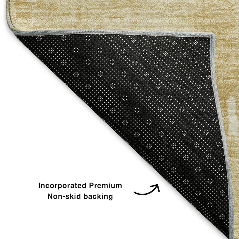 Premium Washable Super Soft Abstract Contemporary Mayfield Rug