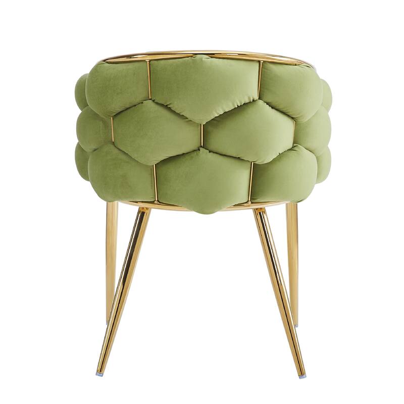 Velvet Handmade Accent Chairs (Set of 2)