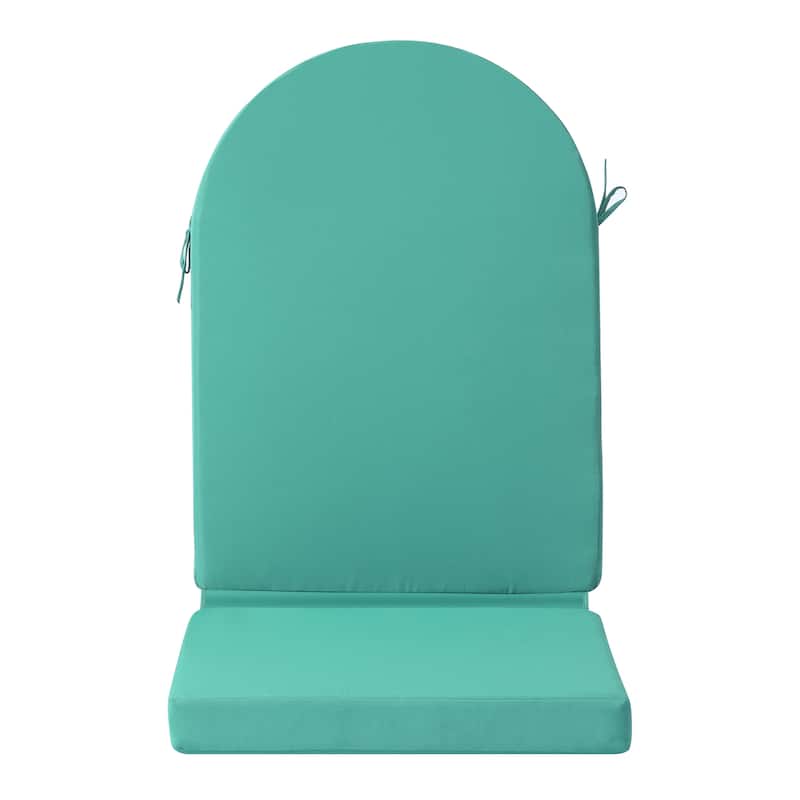 Laguna All Weather Poly Outdoor Adirondack Chair Seat And Back Cushion (Cushions Only)