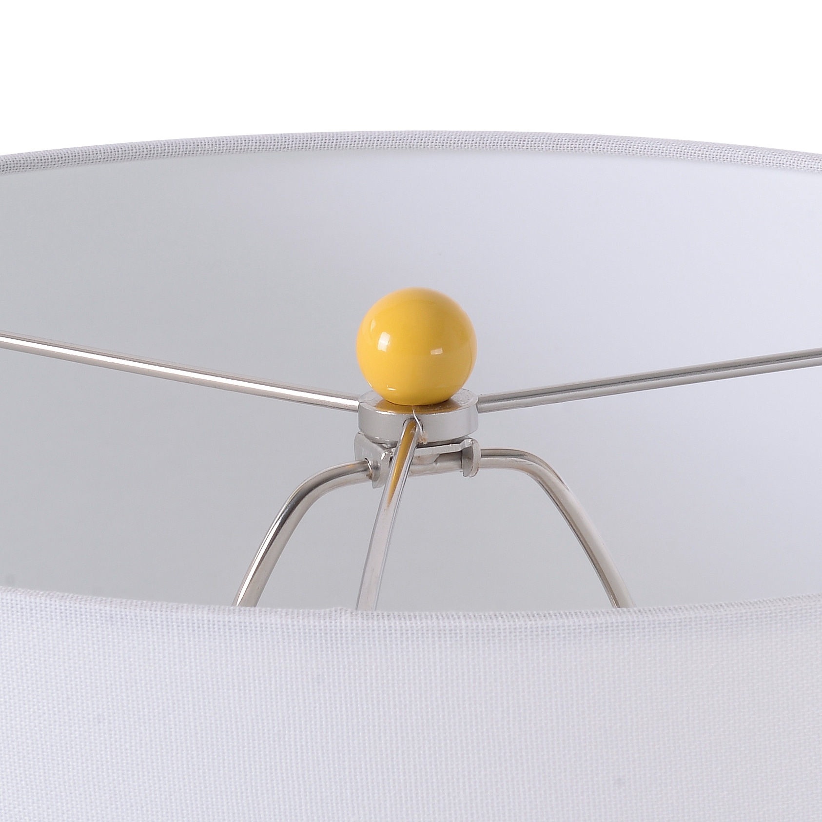 grey and mustard lamp