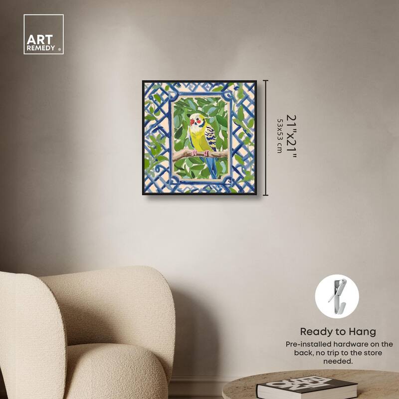 Garden Gate I Canvas by Art Remedy