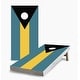 preview thumbnail 1 of 5, Bahamas Flag Cornhole Game (Choose Wraps or Boards) 2x4 Boards (24" x 48") - Include ALL Accessories