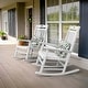 preview thumbnail 74 of 134, WINSOON All Weather HIPS Outdoor Rocking Chair, Set of 2