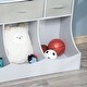 preview thumbnail 18 of 16, Kids Bookcase with Drawers and Toy Storage