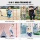 preview thumbnail 12 of 28, VEVOR Ninja Warrior Obstacle Course for Kids,Outdoor Playset Equipment,Backyard Toys Training Equipment Set with 12 Obstacles