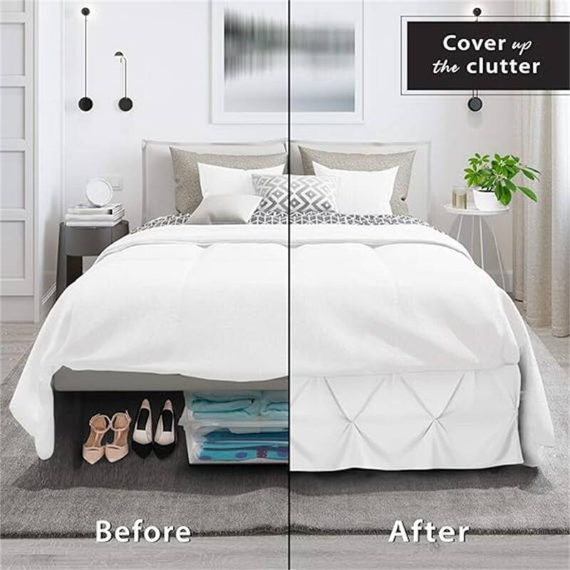 Pinch Pleat Bed Skirt