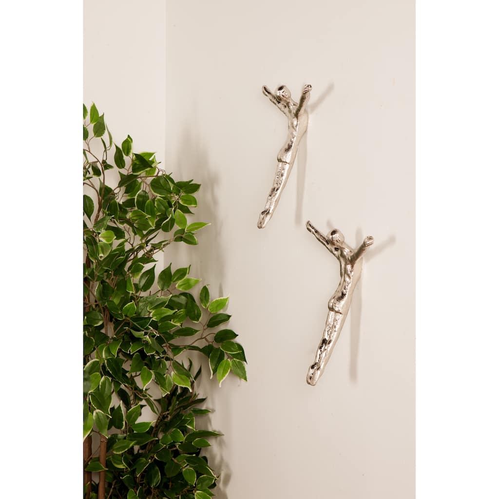 Aluminum Divers People Wall Decor (Set of 5)