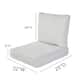 Haven Way Universal Outdoor Deep Seat Lounge Chair Cushion Set