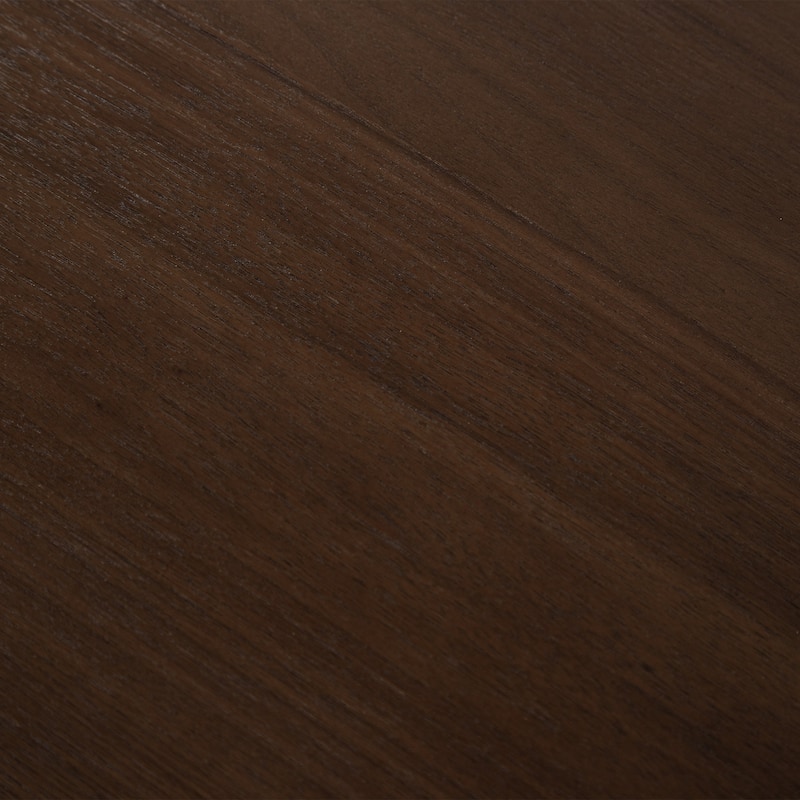 67"L×33.5"W Oval Wood Dining Table Double Rattan Pedestal Kitchen Table