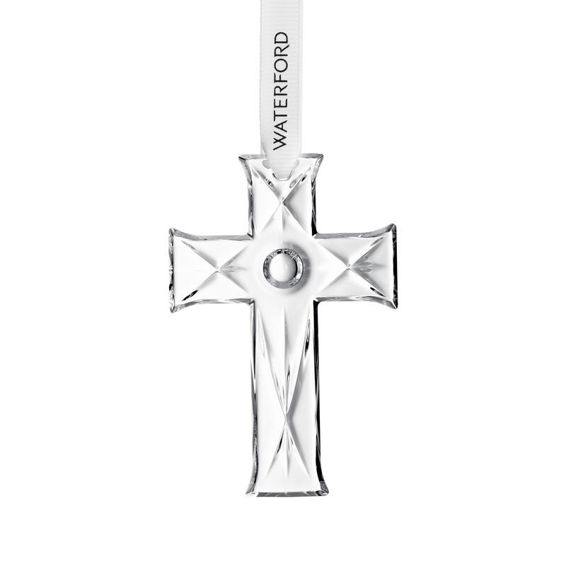 Waterford Mini Cross Ornament