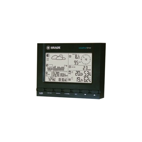 Meade Instruments Corporation MEA-TE827WM Weather Staion IN/OUT temp/rain/wind/hum