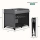 preview thumbnail 10 of 11, Evolur Zane Portable Baby Playard | On The Go- Instant Fold Playard, with Removable Mattress Cover & Zipper Full Bassinet