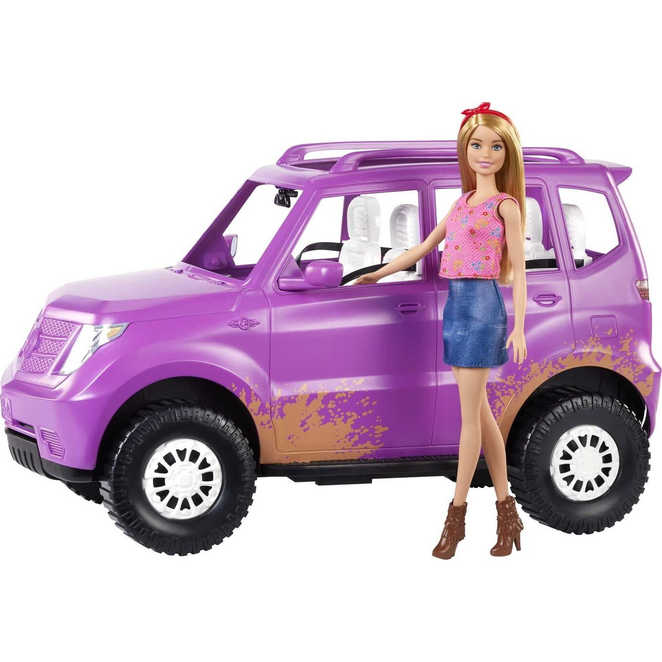 Barbie estate sweet orchard farm barbie doll & purple vehicle outlet