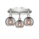 Option Satin Nickel / Light Smoke Deco Swirl