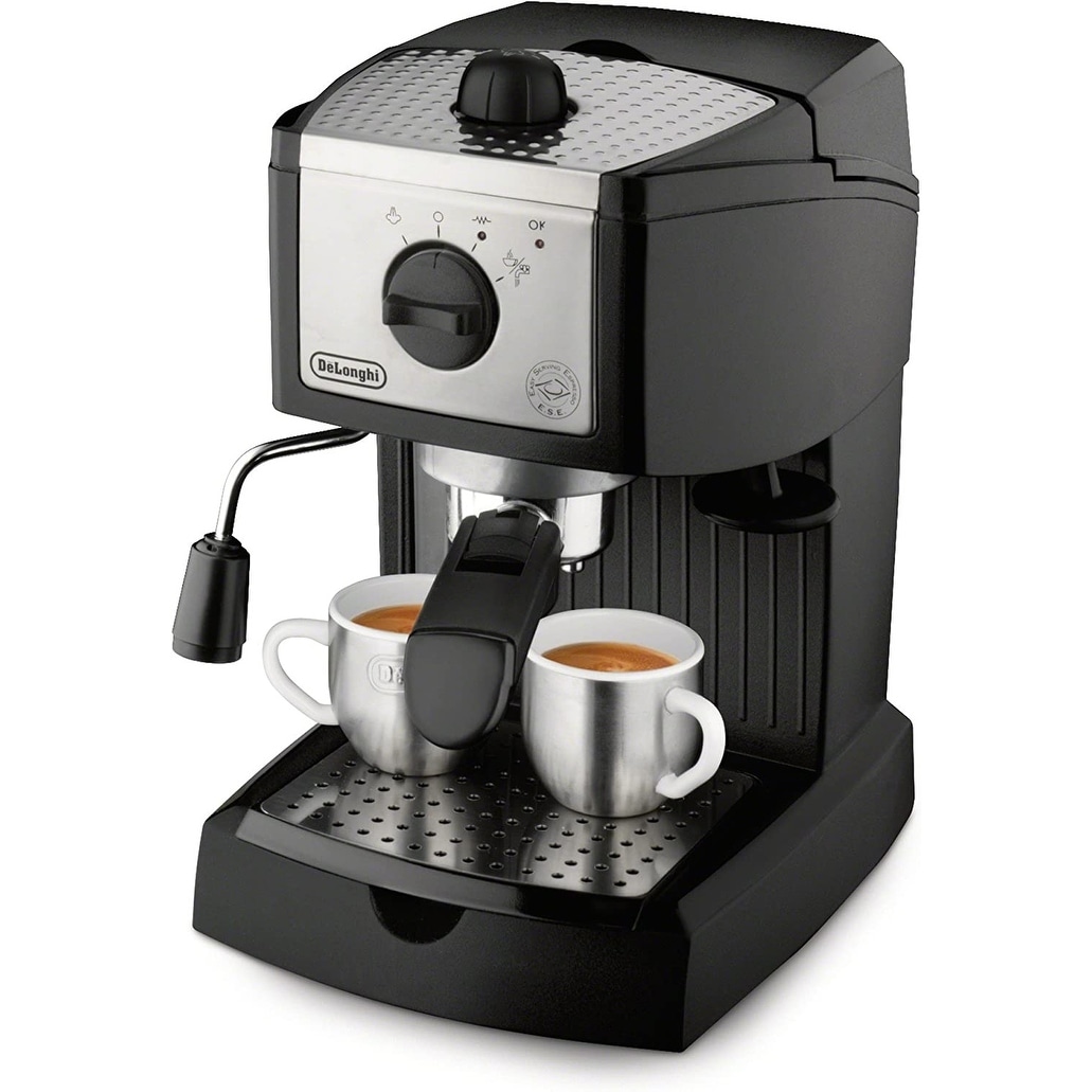 DeLonghi EC155 15 Bar Espresso and Cappuccino Machine Black