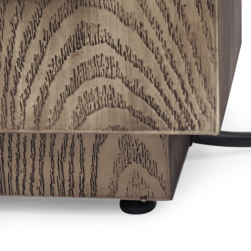 Wellington Outdoor 50,000 BTU Square Fire Pit (No Tank Holder) by Christopher Knight Home
