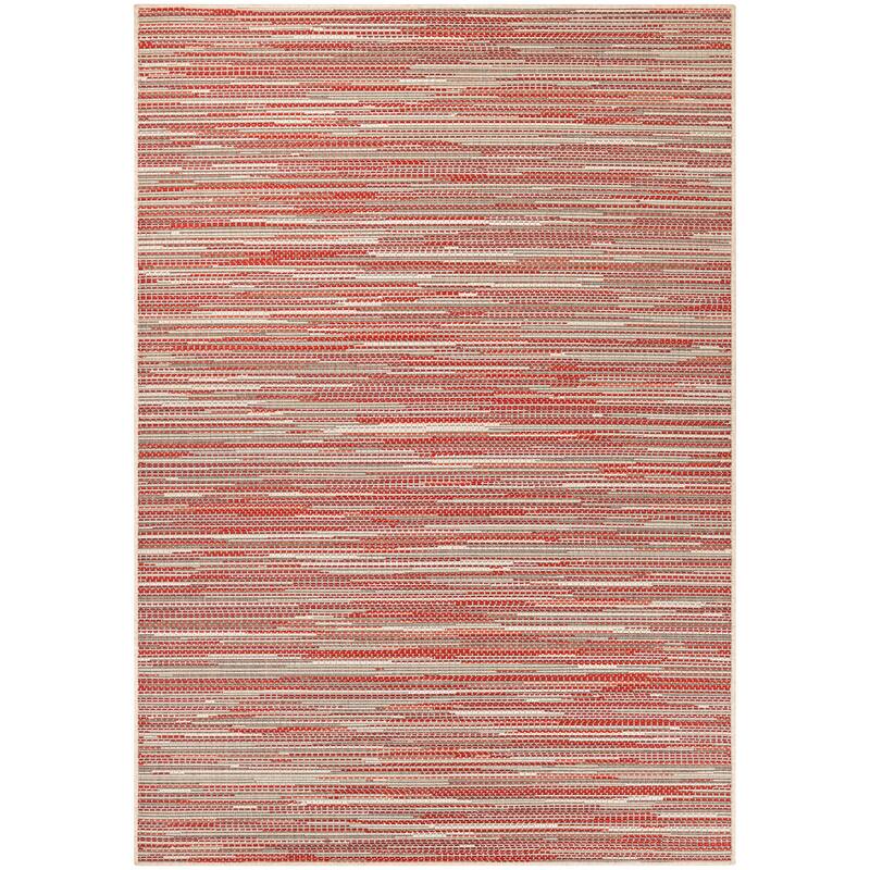 Dream Decor Rugs Samantha Yacht Indoor Outdoor Area Rug - 5'10" x 9'2" - Maroon Red/Orange