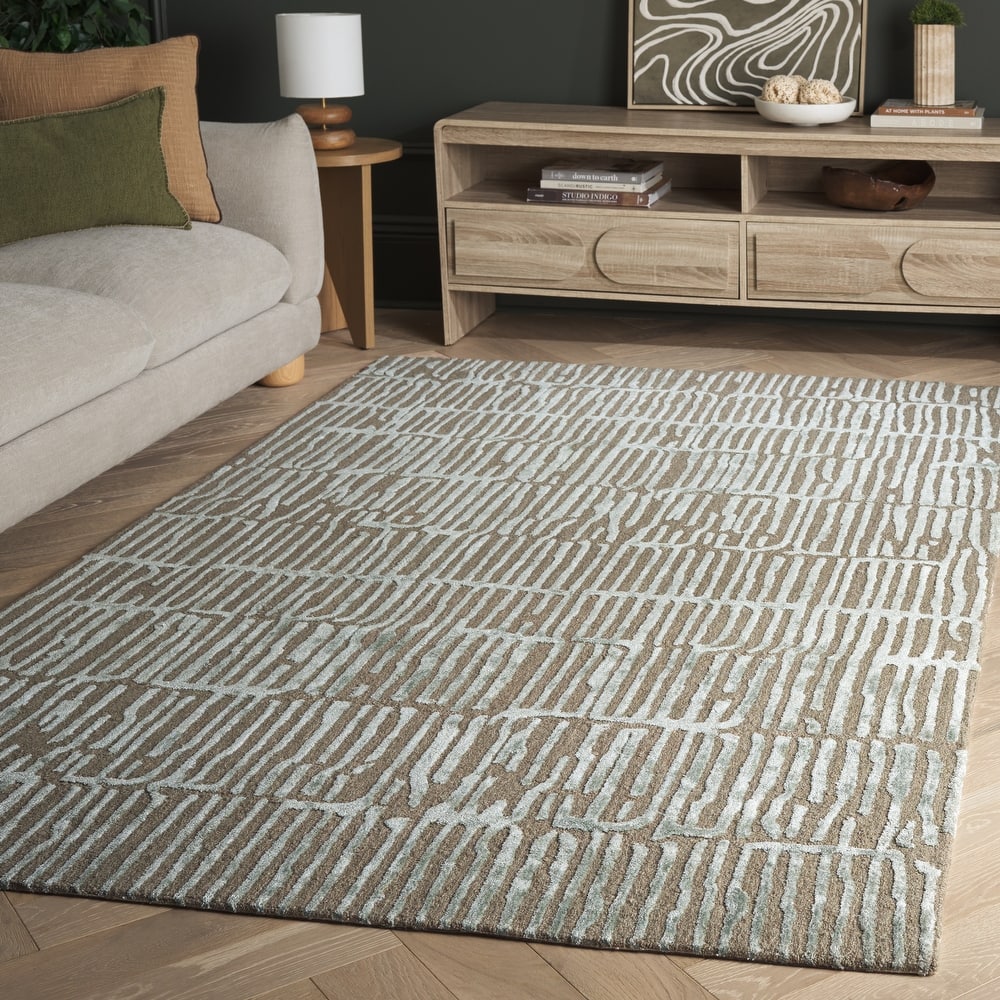 SAFAVIEH Handmade Soho Aant Wool & Viscose Rug