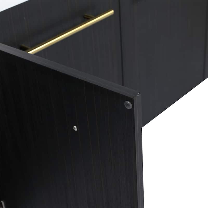 60 Inch Wall-mounted Bathroom Vanity