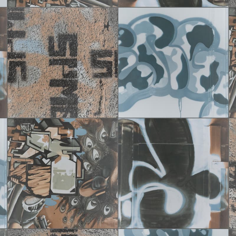 Merola Tile Urban Art Matte 17-5/8" x 17-5/8" Ceramic Floor and Wall Tile