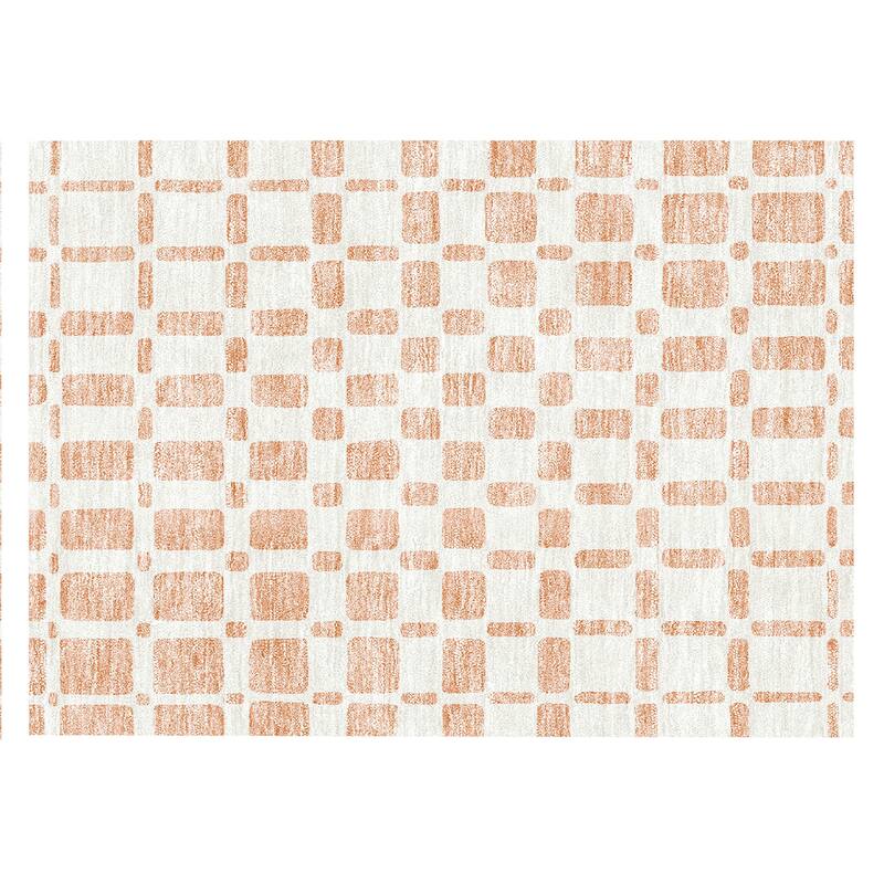 Machine Washable Indoor/ Outdoor Chantille Geo Contemporary Rug
