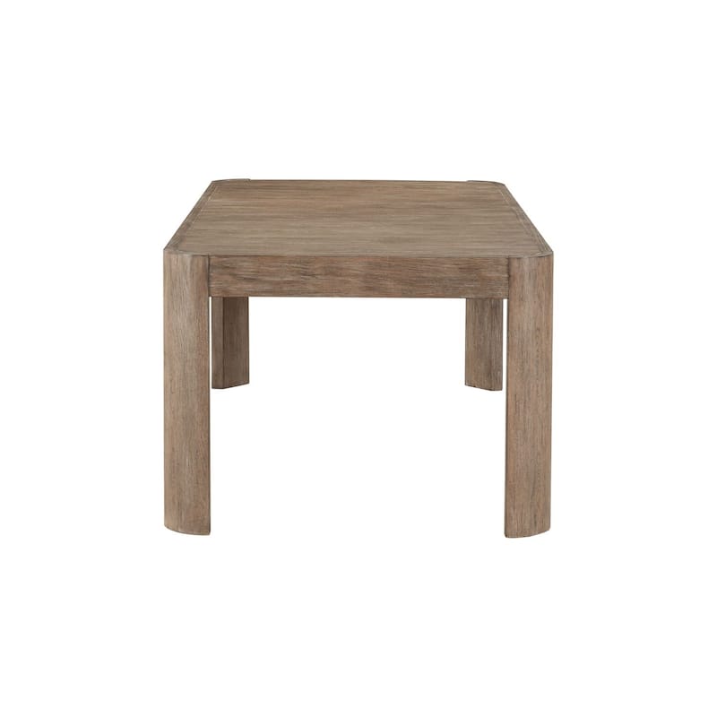 Liberty Furniture South Bend Rectangular Leg Table with Removable Leaf - Width 42"x Depth 110" x Height 30"