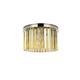 Option polished nickel (royal cut golden teak crystals)