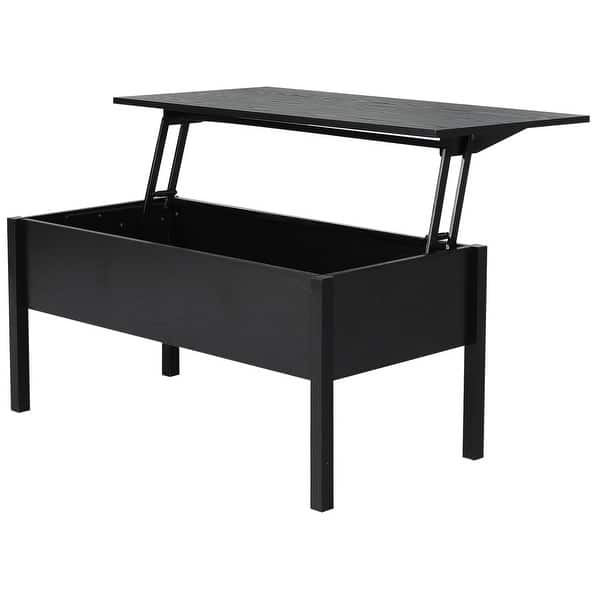 Black Lift Top Coffee Table With Storage : Caitbrook Gray Black Rect Lift Top Cocktail Table Furniture Warehouse Ohio : 1.0 out of 5 stars.