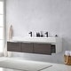 preview thumbnail 109 of 117, Vegadeo Bath Vanity with One-Piece Composite Stone Sink Top