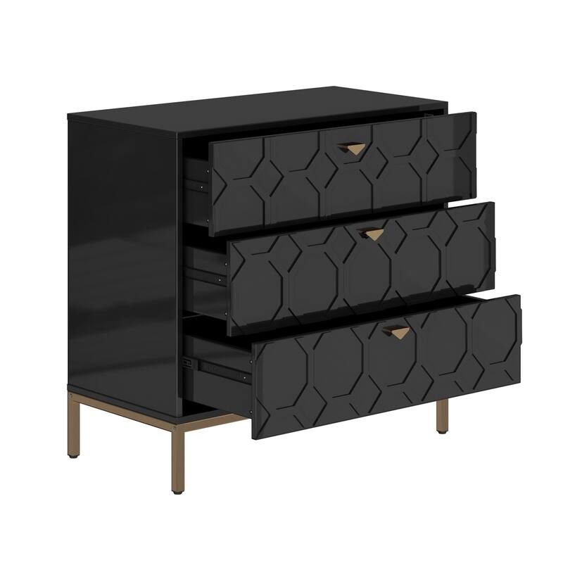 3 drawers cabinet